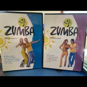 Zumba beginners & advanced DVDs